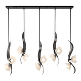 Mika 10-Light Linear Suspension in Ink by Hubbardton Forge