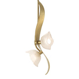 Mika 2-Light Pendant - Modern Brass