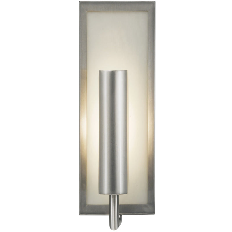 Mila Wall Sconce — Brushed Steel