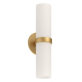 Milano Wall Sconce — 15 Inch, Brushed Gold