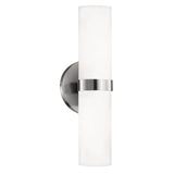 Milano Wall Sconce — 15 Inch, Brushed Nickel
