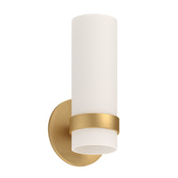 Milano Wall Sconce — 9 Inch, Brushed Gold