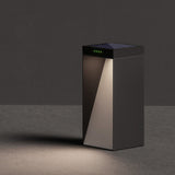 Milio Side Solar Bollard Light by Zafferano, lifestyle view 1