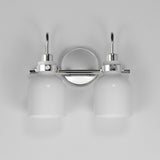 Milk Bath Vanity Light Polished Chrome by Maxim Lighting