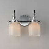 Milk Bath Vanity Light Polished Chrome by Maxim Lighting