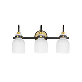 Milk Bath Vanity Light Satin Brass by Maxim Lighting