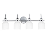 Milk Bath Vanity Light Polished Chrome by Maxim Lighting