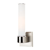 Mill Valley Bath and Vanity Light - 1-Light - Satin Nickel by Hudson Valley