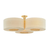 Miller Flush Mount - Aged Brass