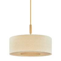 Miller Pendant - Aged Brass