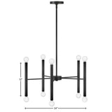 Millie Medium Multi Tier Convertible Chandelier