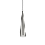 Mina Pendant — 12 Inch, Brushed Nickel