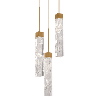 Minx Multilight Suspension By Modern Forms 3 Lights Aged Brass