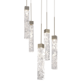 Minx Multilight Suspension By Modern Forms 5 Lights Antique Nickel
