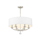 Mirage Chandelier 24'' Polished Nickel