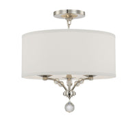 Mirage Semi-Flush Mount 18'' Polished Nickel