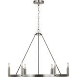 Mirla Chandelier — Brushed Nickel