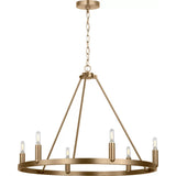 Mirla Chandelier — Satin Brass
