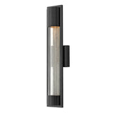 Mist Wall Mount Lantern - Satin Black - by Hinkley