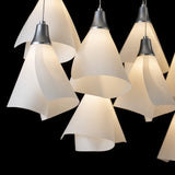 Mobius 10-Light Linear Suspension detail in Sterling, Standard, by Hubbardton Forge