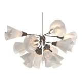 Mobius 12-Light Chandelier in Bronze by Hubbardton Forge