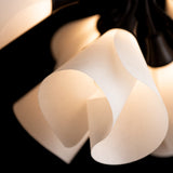 Mobius 12-Light Semi-Flush Mount detail in Black, by Hubbardton Forge