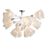 Mobius 12-Light Semi-Flush Mount in Sterling by Hubbardton Forge