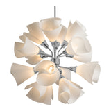Mobius 16-Light Orb Chandelier in Vintage Platinum by Hubbardton Forge