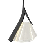 Mobius LED Mini Pendant in Black by Hubbardton Forge