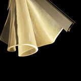 Mobius LED Mini Pendant detail in Dark Smoke, by Hubbardton Forge