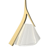 Mobius LED Mini Pendant in Modern Brass by Hubbardton Forge