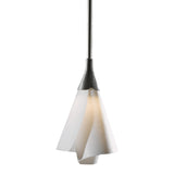 Mobius Mini Pendant, shown in Dark Smoke, by Hubbardton Forge