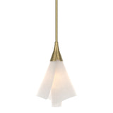 Mobius Mini Pendant in Modern Brass by Hubbardton Forge