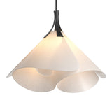 Mobius Pendant Large in Black by Hubbardton Forge