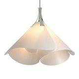 Mobius Pendant Large in Sterling by Hubbardton Forge