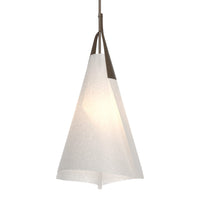 Mobius Tall Pendant in Bronze by Hubbardton Forge