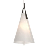 Mobius Tall Pendant in Oil Rubbed Bronze by Hubbardton Forge