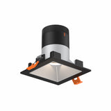 Moda 3” Square Modular Recessed Light by Dals - Alzak reflector, Square Black Trim