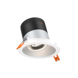 Moda 4” Slope Ceiling Modular Recessed Light by Dals - Alzak reflector, Round White Trim