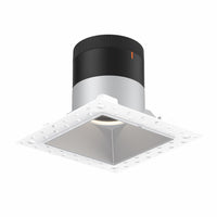 Moda 4” Square Modular Recessed Light by Dals - Alzak reflector, Square Trimless