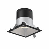 Moda 6” Square Modular Recessed Light by Dals - Alzak reflector, Square Black Trim