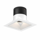 Moda 6” Square Modular Recessed Light by Dals - White reflector, Square Trimless