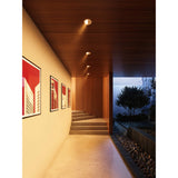Moda Wall Wash Modular Recessed Light by Dals washing a wall