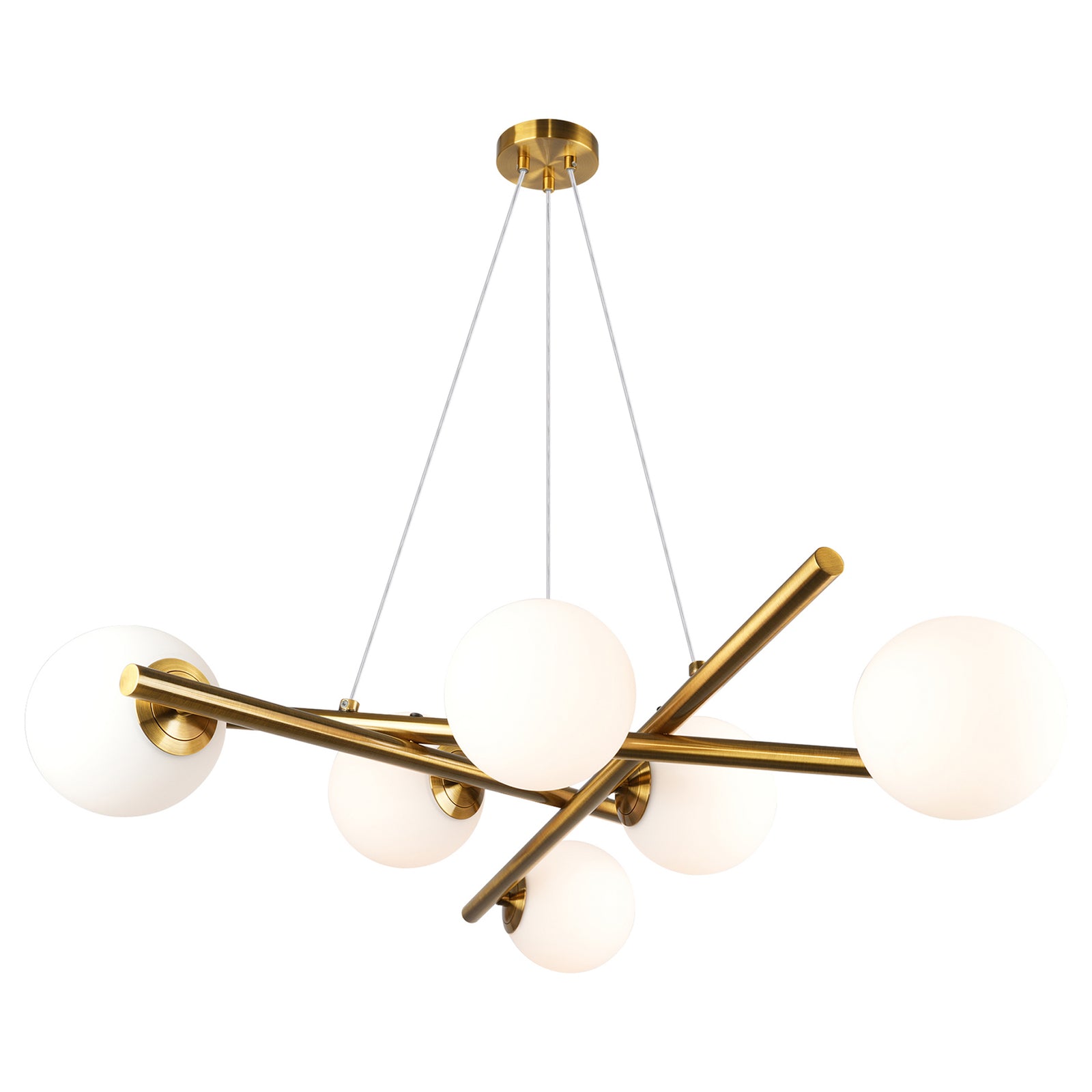 Modena_Chandelier_Small_Plated