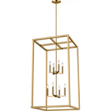 Moffet Street Outdoor Wall Lantern — Extra Large, Satin Brass