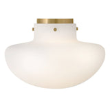 Molly Semi-Flush Mount - Lacquered Brass