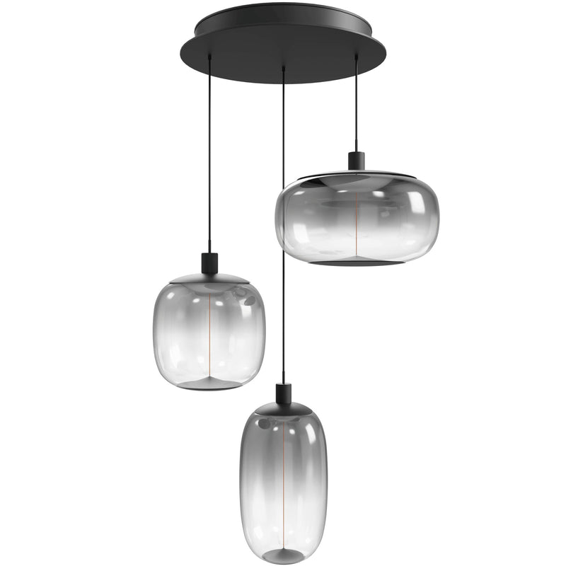 Monaco Multi-Light Suspension 3 Lights By Avenue Lighting