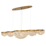 Mondo Grand Chandelier 10 Inch Gold by Eurofase