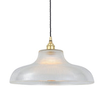 Mono Railway Pendant - Polished Brass
