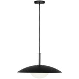 Mont Pendant Light Midnight Black By Generation Lighting 
